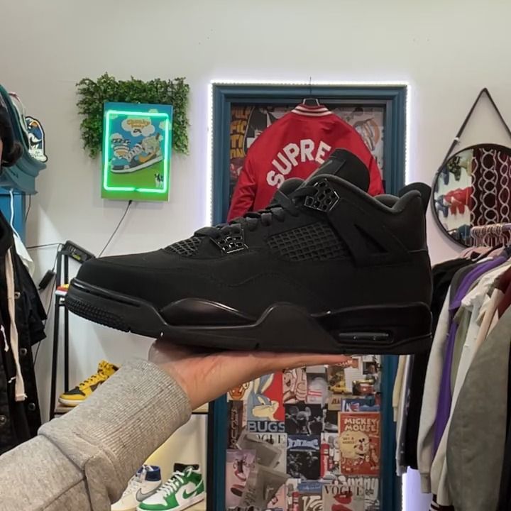Jordan jordan 4  black cat 2025  product image