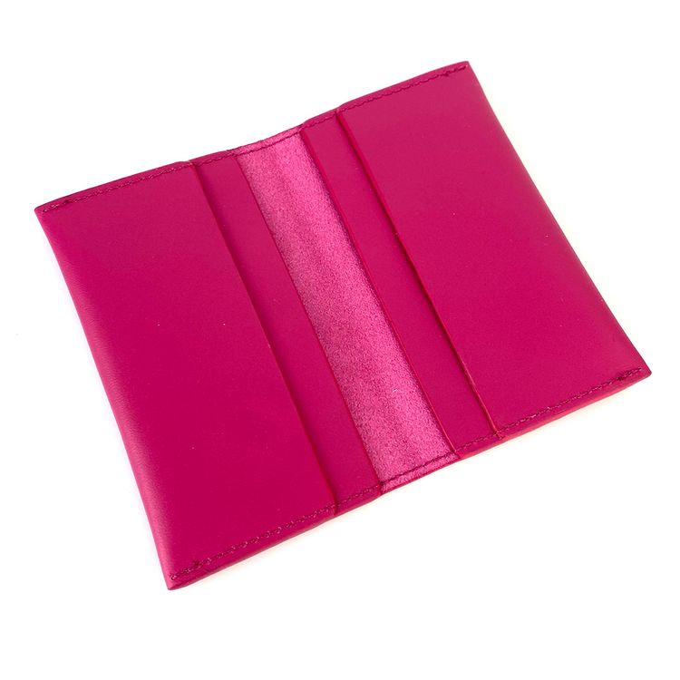 Tarjetero Fucsia