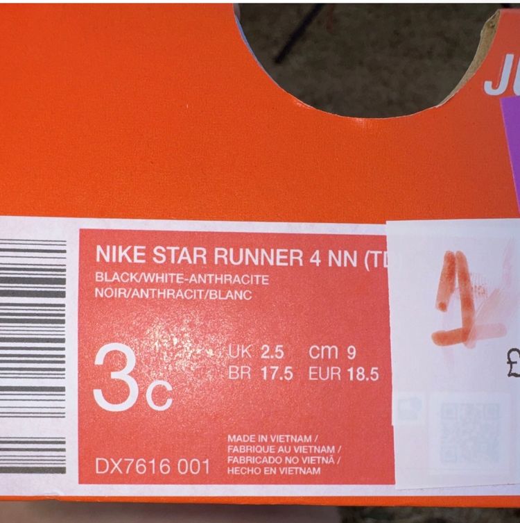 Nike Star Runner 4 Nn Kids Shoes 2.5 imagen 6