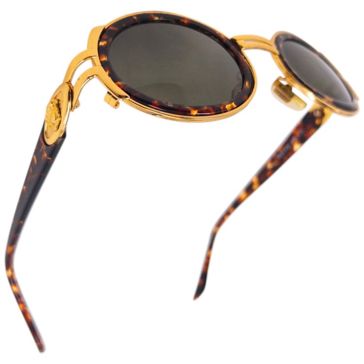 Vintage 90s Gianni Versace Tortoise Shell Sunglasses image 9