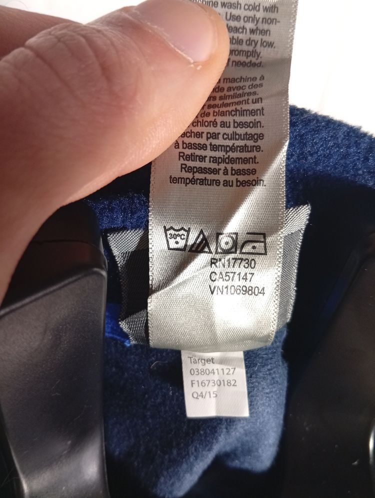 Blue And Navy Zip-Up Jacket image 8