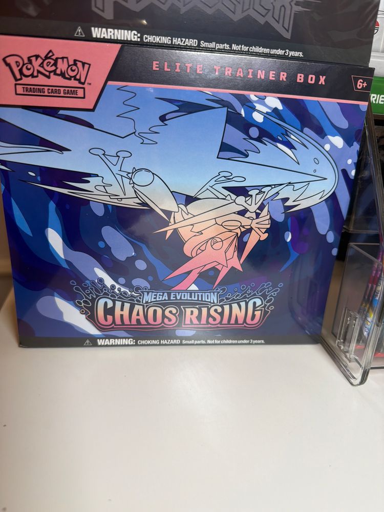 Pokemon Trading Card Game Elite Trainer Box Mega Evolution Chaos Rising
