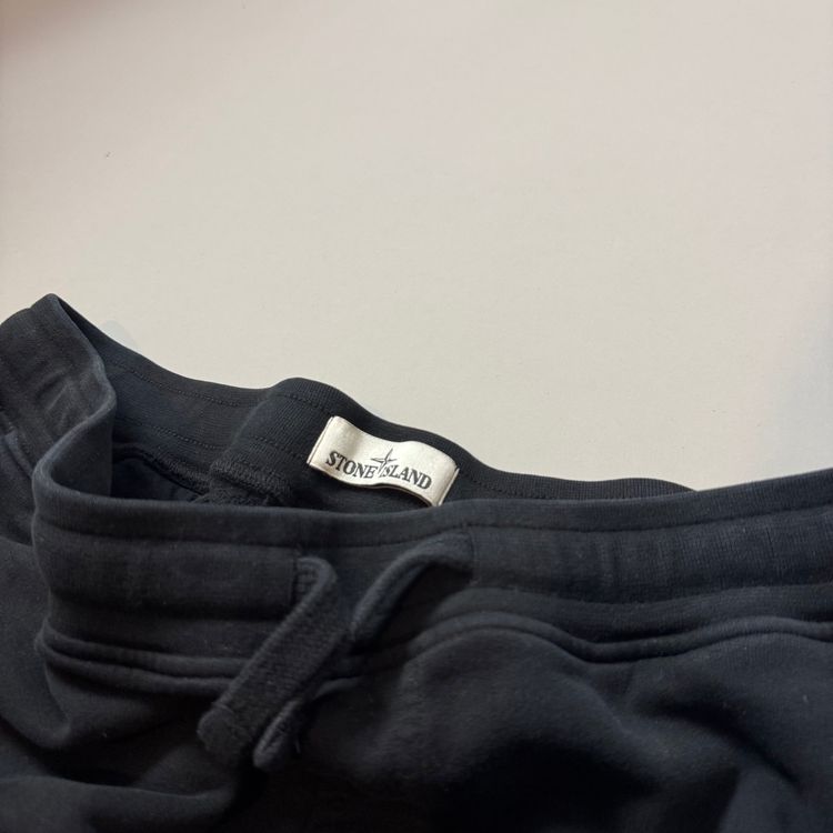 Stone Island Black Cotton Joggers - XL imagen 4