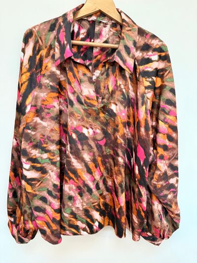 George Multicolor Patterned Blouse