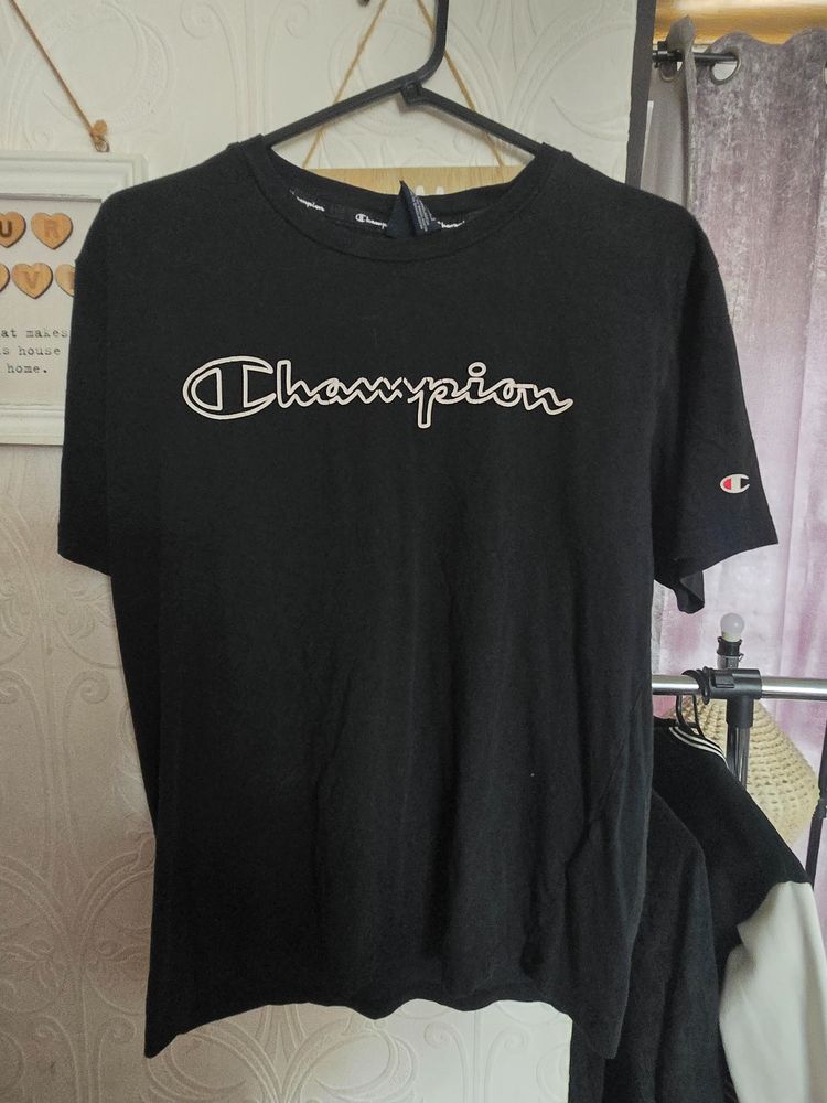 Champion Champion black t-shirt product image