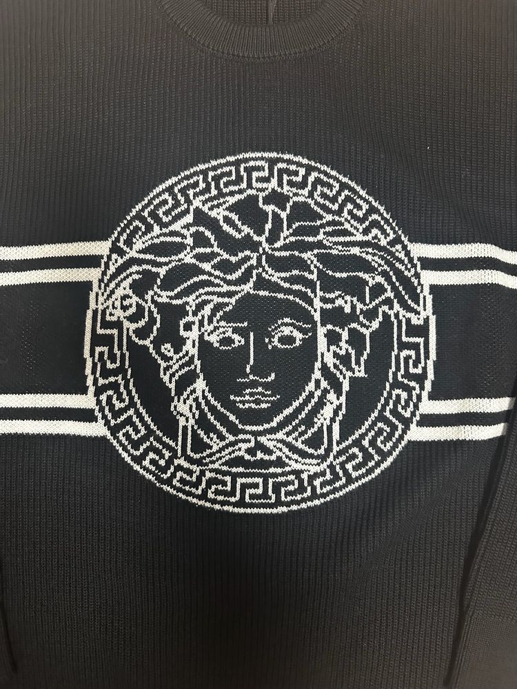 Versace Knit Sweater Jacquard Medusa image 3