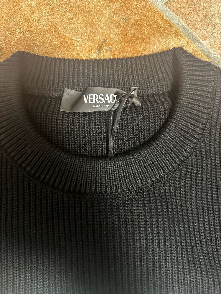 Versace Knit Sweater Jacquard Medusa image 5