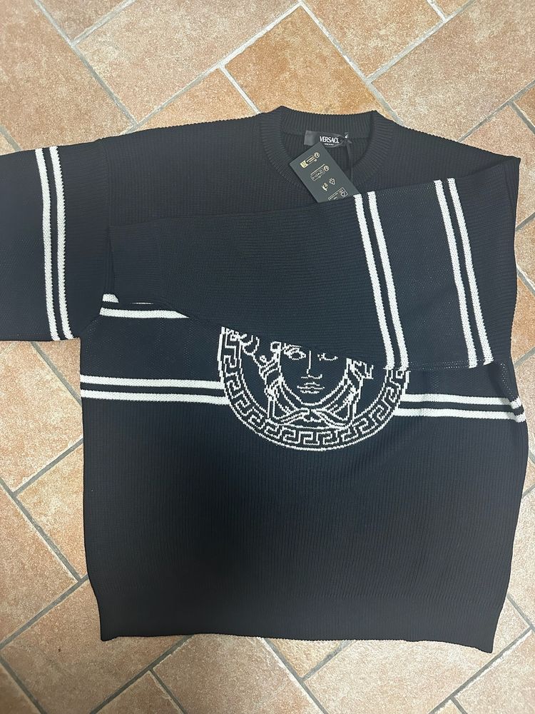 Versace Knit Sweater Jacquard Medusa image 7