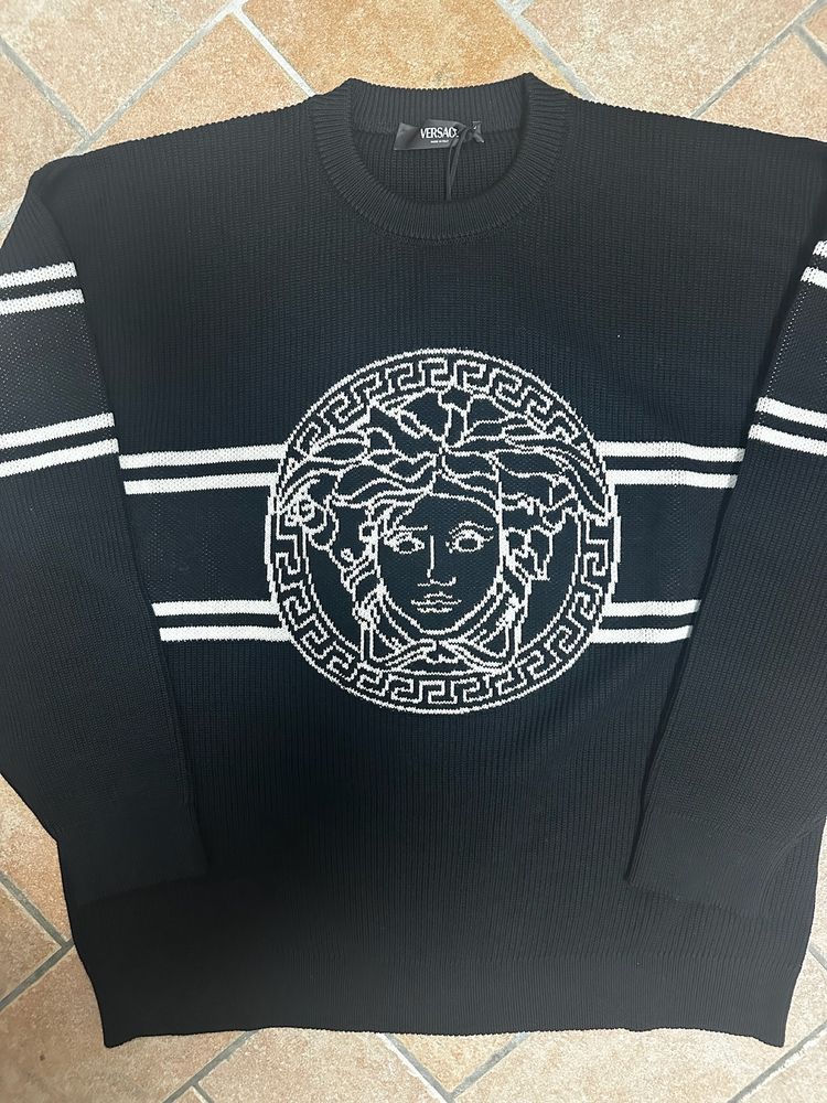 Versace Knit Sweater Jacquard Medusa image 2