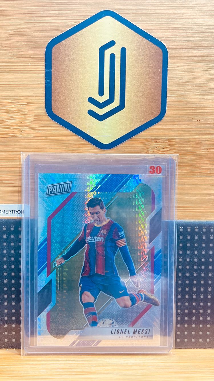 Lionel Messi - Barcelona - Hyper Prizm -  2021 Panini The National VIP Gold Pack