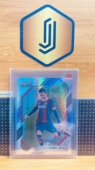Lionel Messi - Barcelona - Hyper Prizm - 2021 Panini The National VIP Gold Pack