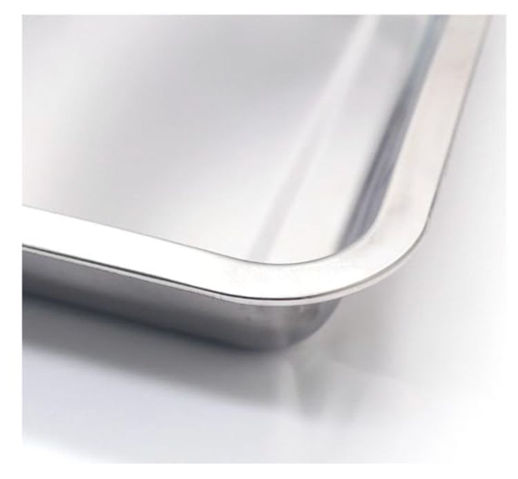 3 Pcs Stainless Steel Oven Tray-Roasting Dish-Oven BBQ Tray-Sheet PAN-Oven Dish 2