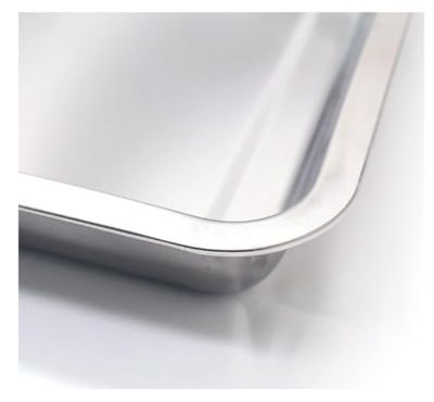 3 Pcs Stainless Steel Oven Tray-Roasting Dish-Oven BBQ Tray-Sheet PAN-Oven Dish 2