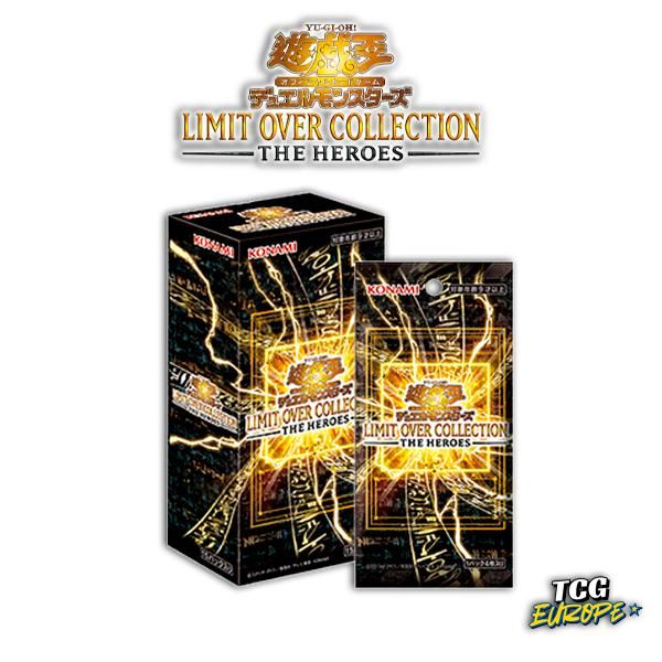Yu-Gi-Oh! Limit Over Collection The Heroes Display 15 Buste (JP)