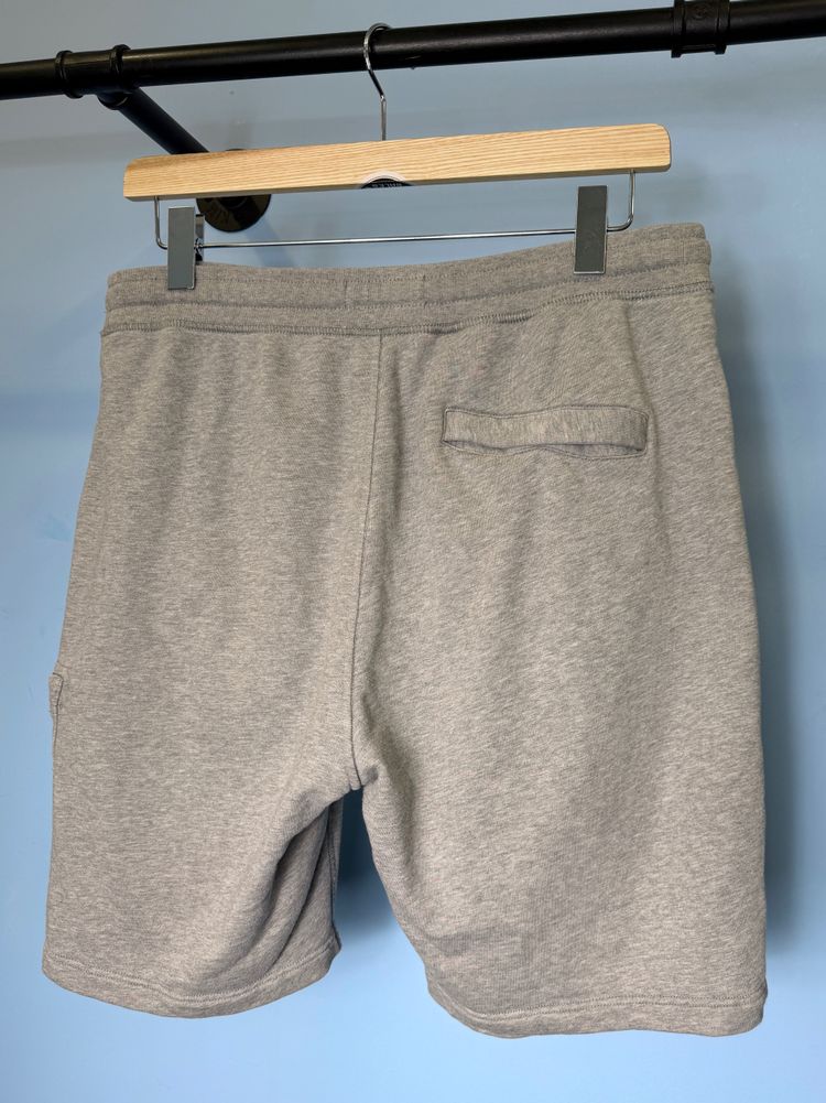 Large Stone Island Grey Cargo Jogger Shorts 34W obraz 3