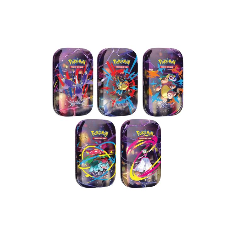 Pokemon TCG Mega Evolution Mini Tin Full Art Set image 1