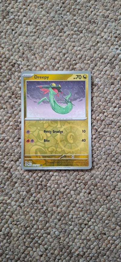 Dreepy Pokémon Card