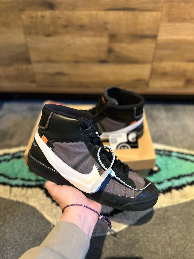 Nike Blazers Mid Off-White “Grim Reaper” U.K. 10