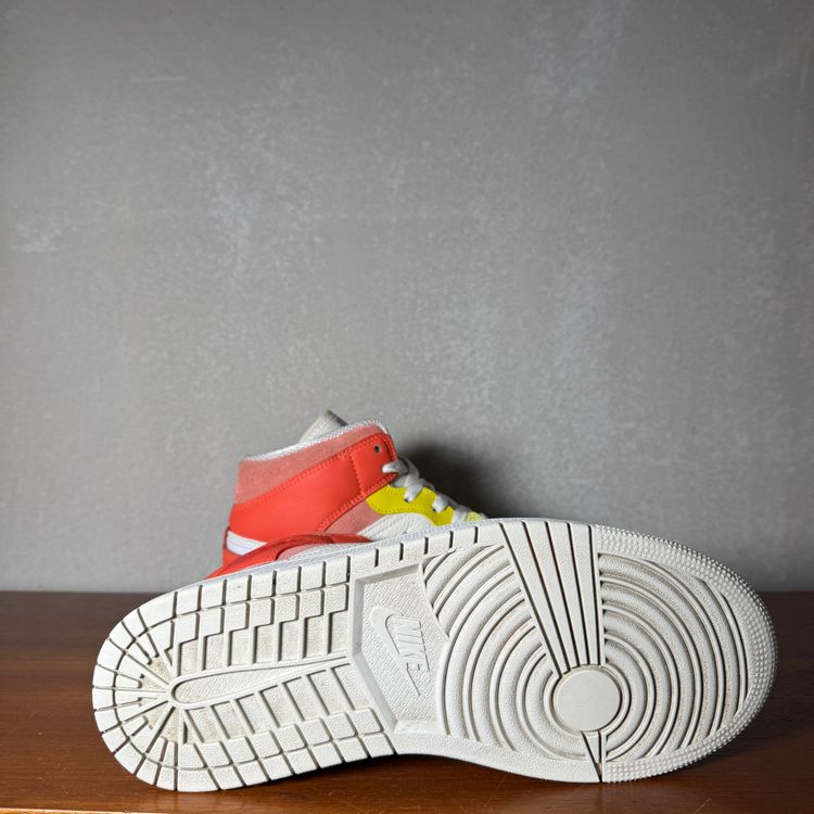 Air Jordan 1 Mid WMNS(To My First Coach)| White/Multi | 2020 | DJ6908-100 | UK 7 image 12