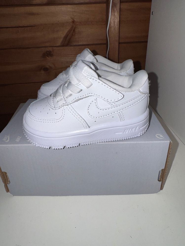 Nike Force 1 Low Easylon (Td) Kids Shoes Size 3.5