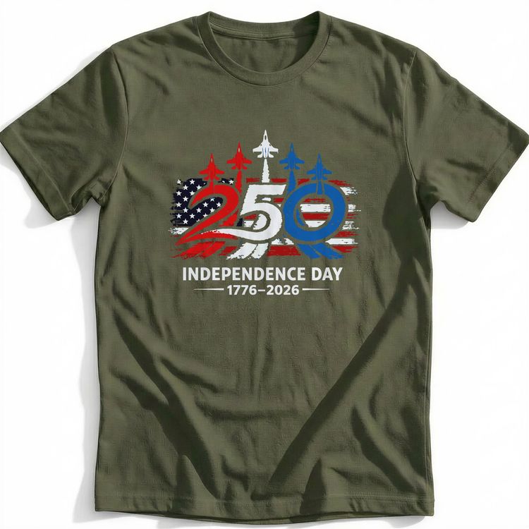 USA 250 JETS T-Shirt US image 3