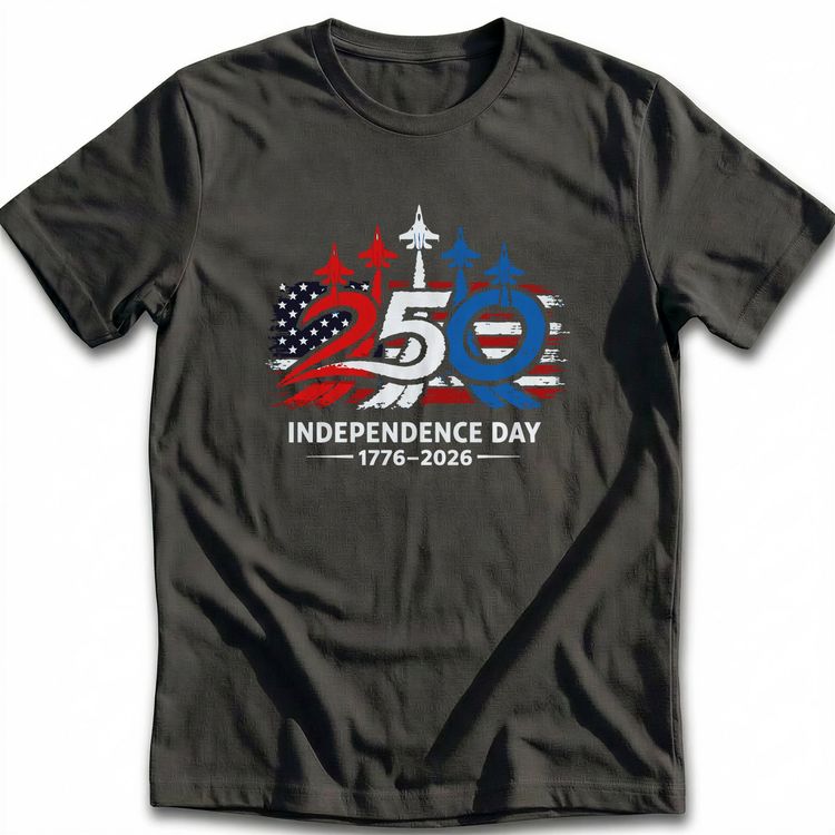 USA 250 JETS T-Shirt US image 5