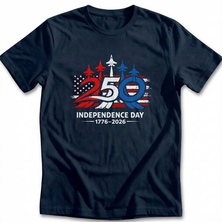 USA 250 JETS T-Shirt US image 4