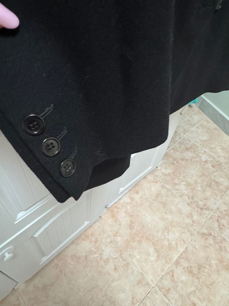 Chiussi Milano Black Double-Breasted Blazer obraz 2
