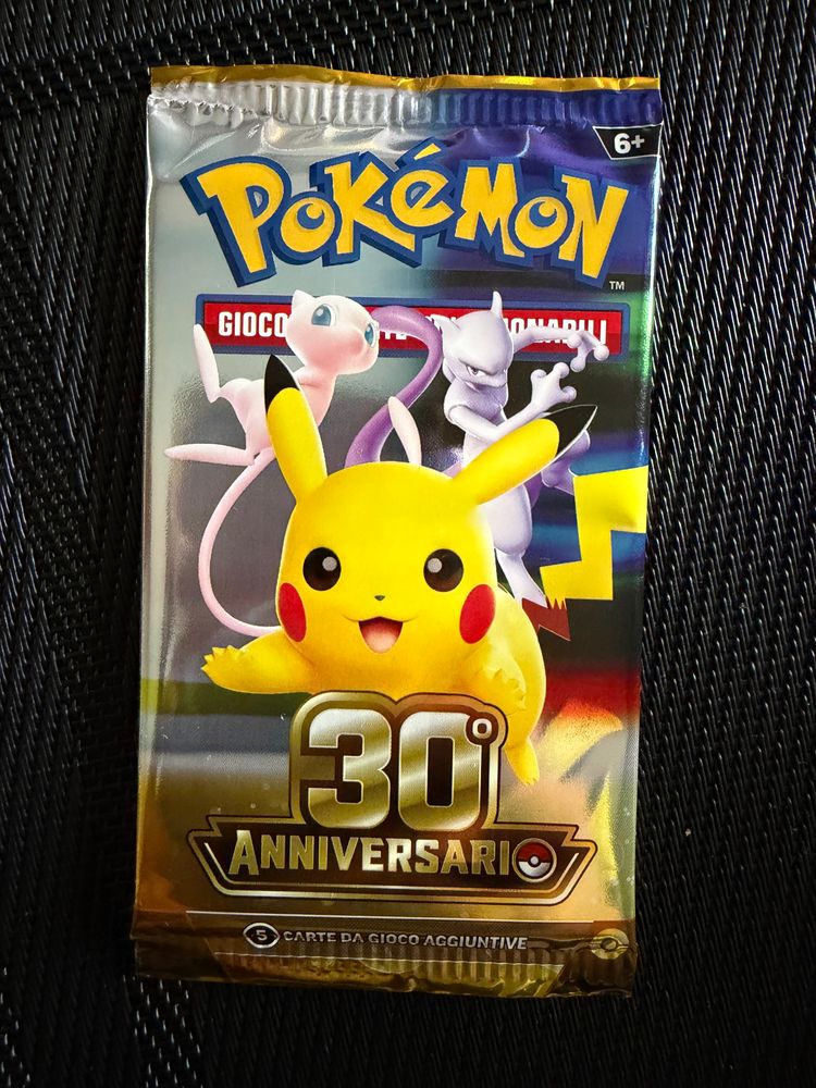 1 Pack Pokémon 30Th Anniversary Trading Card Game Booster Pack image 1