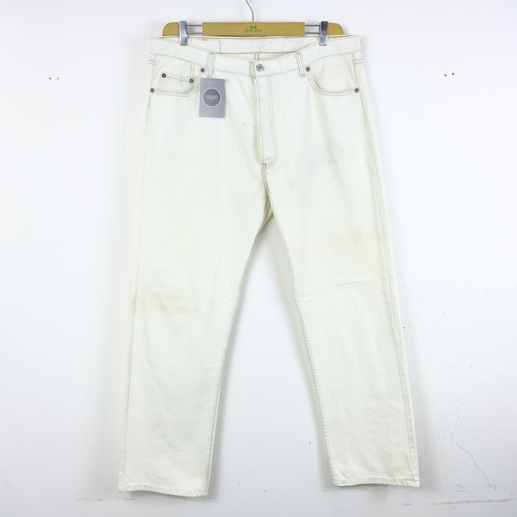 Levi's White Jeans Taglia L 