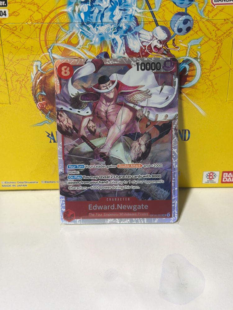 Bandai Edward Newgate Trading Card product image