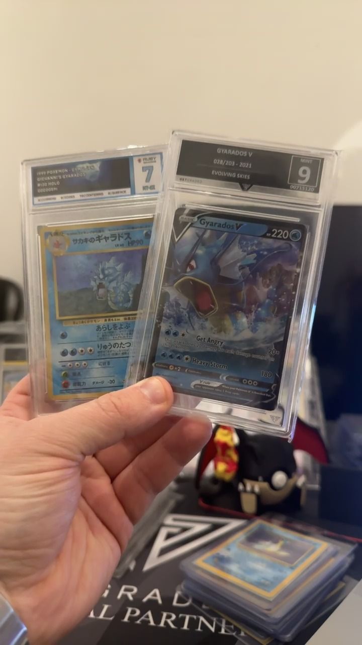 Other gyrados v 28 Get Graded 9 giovanni's gyrados 130 holo Ruby Grading 7 product image