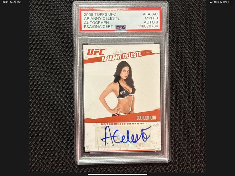 Topps UFC singles  imagen del producto