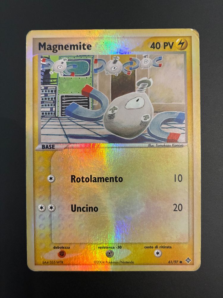 Pokémon Magnemite Komiya REVERSE ITA GOOD Pokémon Card product image