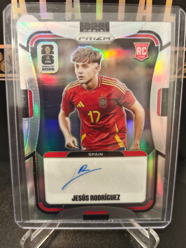 Prizm Soccer Jesús Rodríguez auto RC
