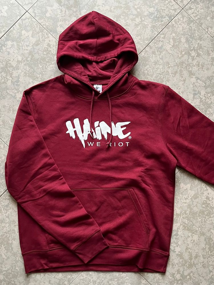 Other Haine We Riot Maroon Hoodie product image