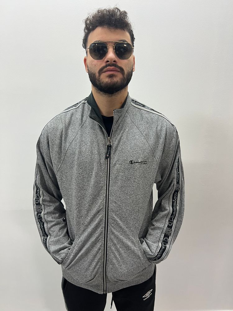 Champion Grey Zip-Up Jacket