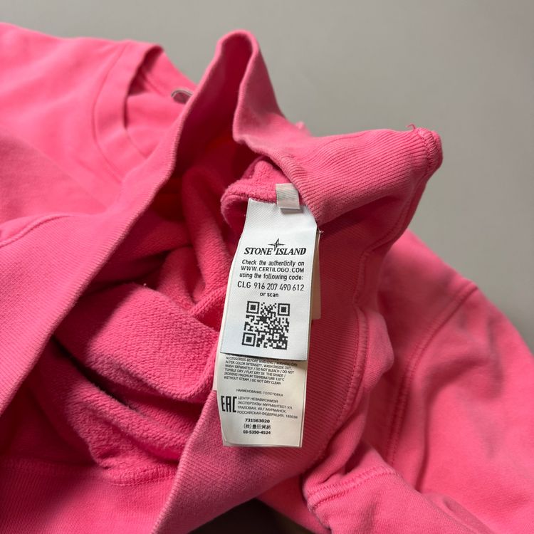 Immagine di Stone Island Pink Cotton Sweatshirt - XXL 4