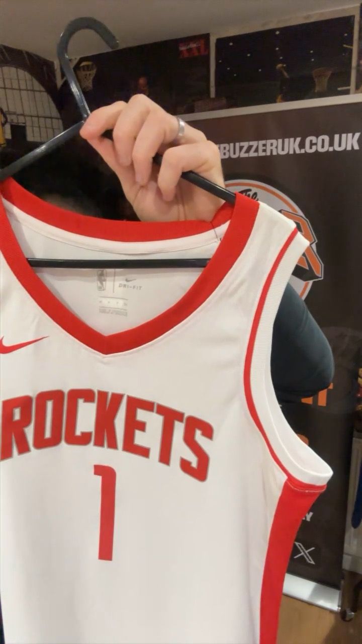 Nike rockets white small nike NBA jersey  product image
