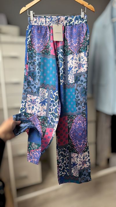 Patchwork Patterned Pants LIBERTÉ ESSENTIEL S NEW