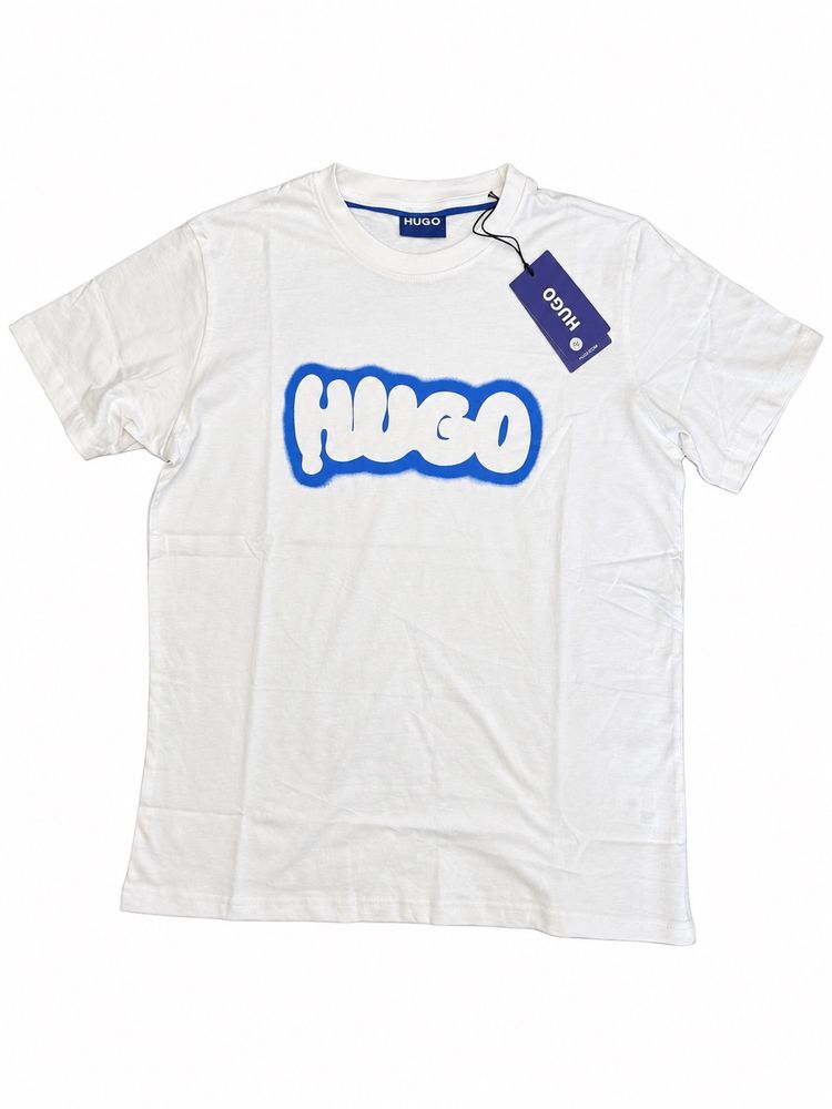 Hugo Boss Hugo White T-Shirt With Blue Logo product image