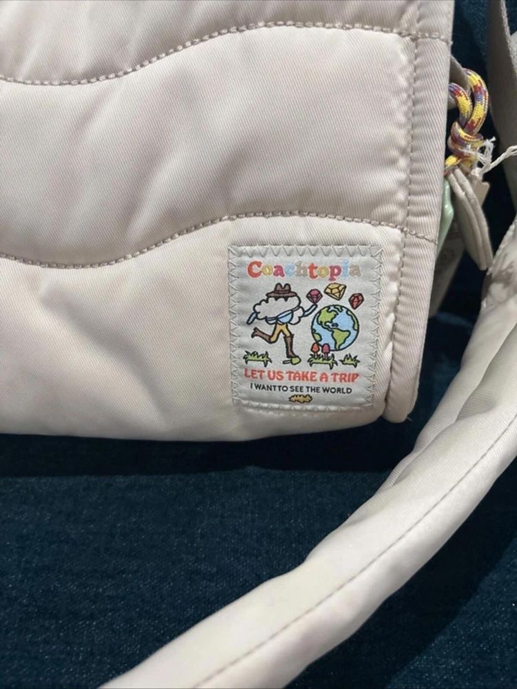Coach Loop Mini Tote Coachtopia Beige Quilted Bag BN Ltd Edition image 2