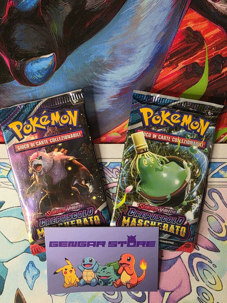 1 bustina pokemon italiano crepuscolo mascherato