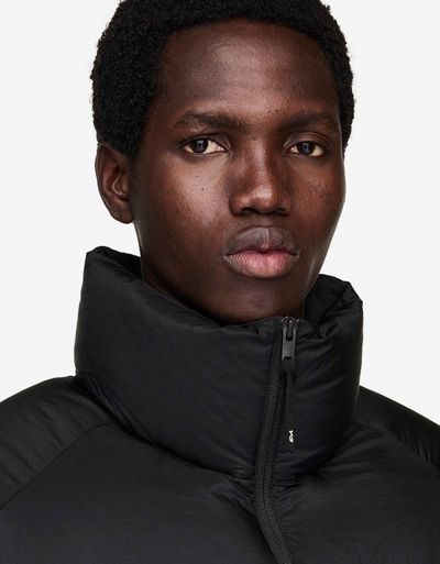Y-3 Black Puffer Jacket 5
