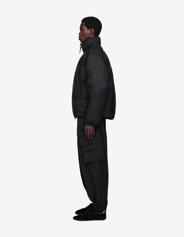 Y-3 Black Puffer Jacket 6