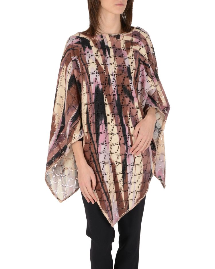 Missoni Woman Poncho Multicolor PO80WOD57470001 obraz 1