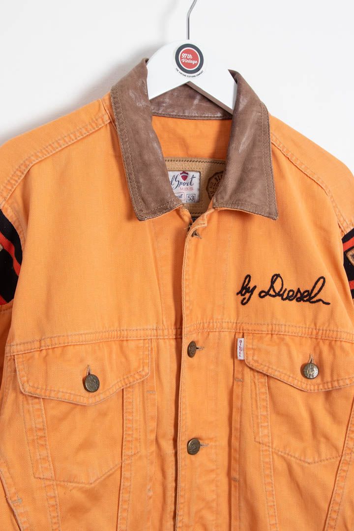 Women's Diesel Cropped Denim Jacket (S) image 6