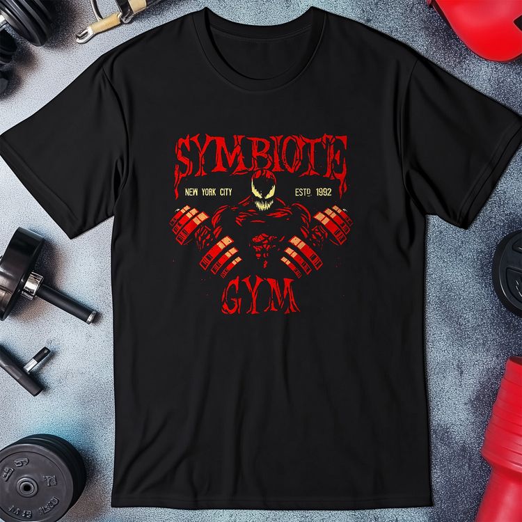 Symbiote-Gym T-shirt - Lift, Laugh, image 1