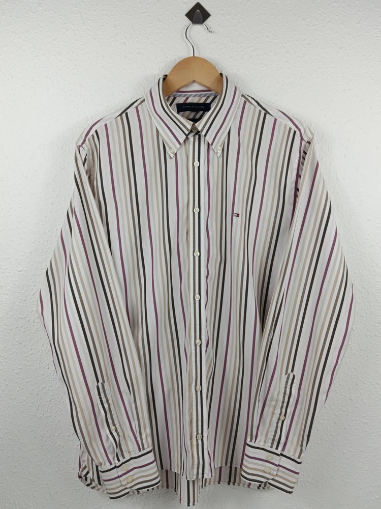 Tommy Hilfiger Striped Button-Up Shirt