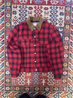 Replay Red And Black Checkered Jacket